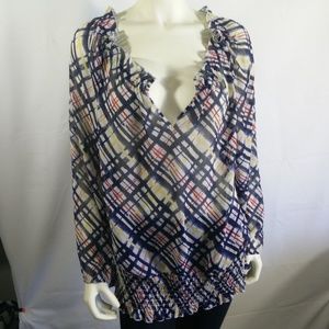 Lane Bryant Sheer Blouse Size 18/20W